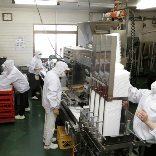 菊水食品の工場内の様子